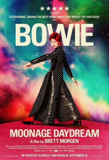 大卫鲍伊传记片《Moonage Daydream》新海报释出  传记片《艾米莉》发布预告